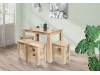 Kitchen furniture: dining table 65x120 cm