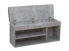 Shoe cabinet Comfy Concrete