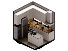Stylish and functional kitchen furniture for your ideal space