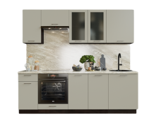 Kitchen walls: style and convenience
